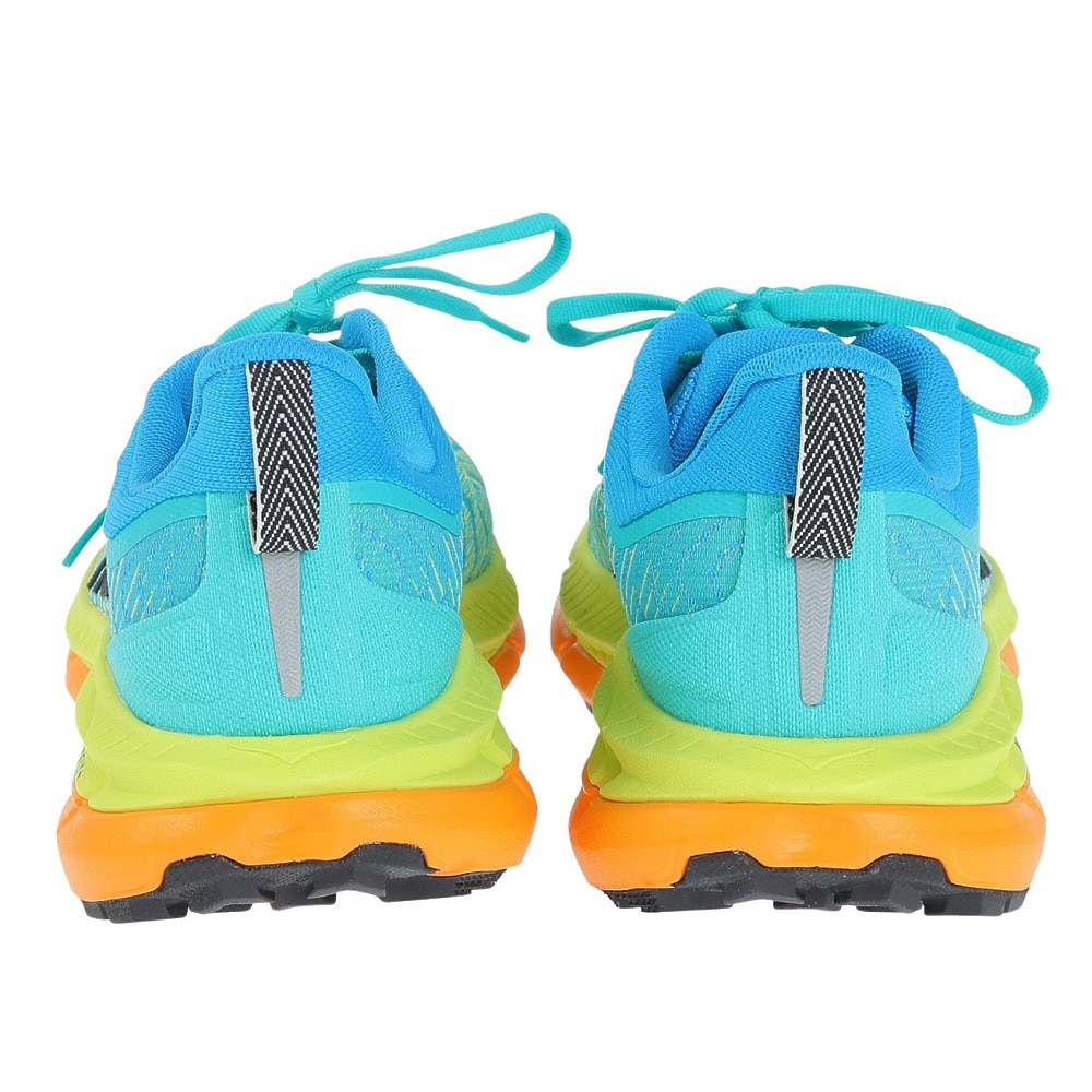 ホカ（HOKA）（メンズ）ランニング シューズ マファテ スピード4 グリーン イエロー 1129930-CDVB スニーカー トレイル クッション性 軽量 厚底