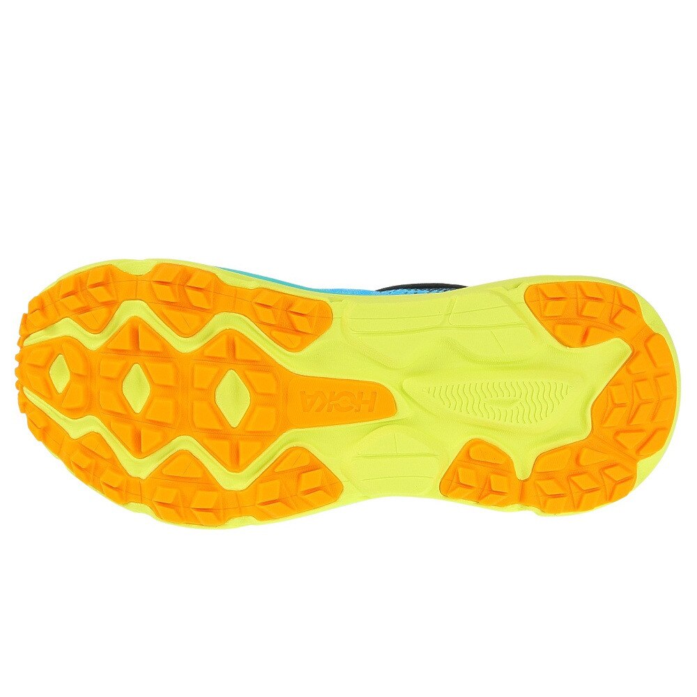 ホカ（HOKA）（メンズ）ランニング シューズ チャレンジャー 7 レギュラー ブルー イエロー 1134497-DBEPR スニーカー トレイル オフロード クッション性 