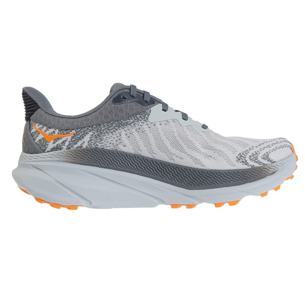 ホカ（HOKA）（メンズ）ランニングシューズ チャレンジャー7 ワイド グレー 1134499-HMCS スニーカー トレイルラン 厚底 軽量 クッション性