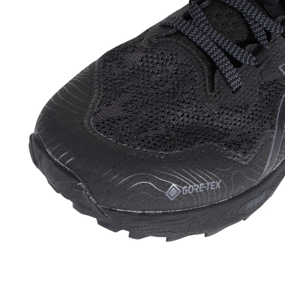 アシックス（ASICS）（メンズ）ランニングシューズ ゲル トラブーコ 11 GTX ブラック 1011B608.002 スニーカー トレイルラン オフオード 防水 軽量 安定性