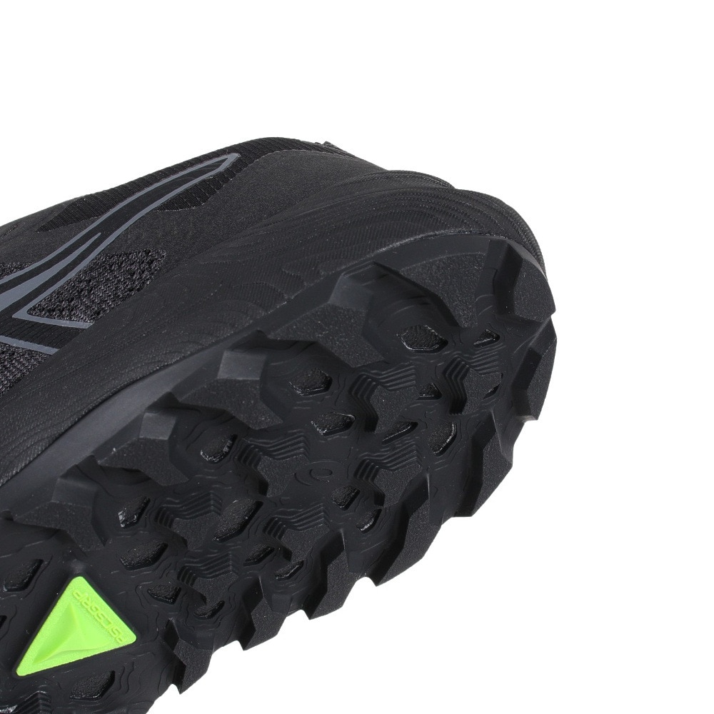 アシックス（ASICS）（メンズ）ランニングシューズ ゲル トラブーコ 11 GTX ブラック 1011B608.002 スニーカー トレイルラン オフオード 防水 軽量 安定性