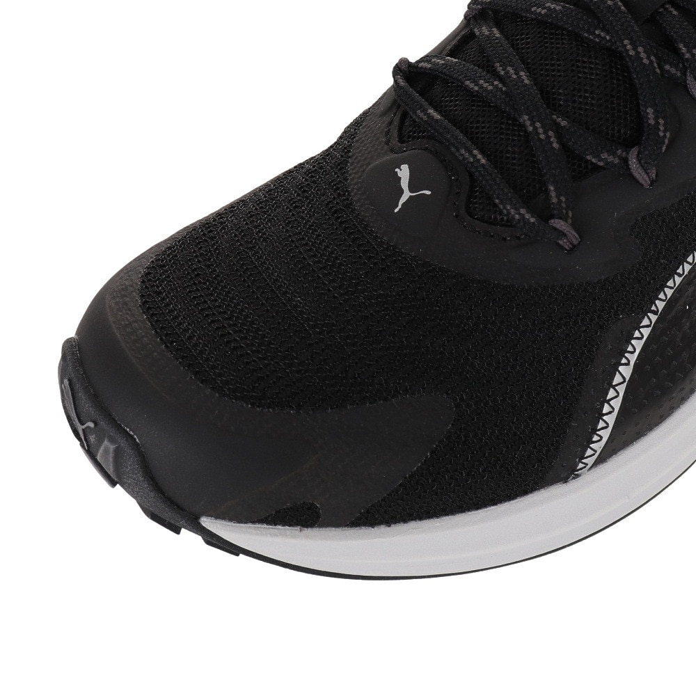 プーマ（PUMA）（メンズ）ランニングシューズ ファストトラック ニトロ 2 ブラック 30768401 スニーカー トレイルラン 軽量 オフロード トレーニング 耐久性