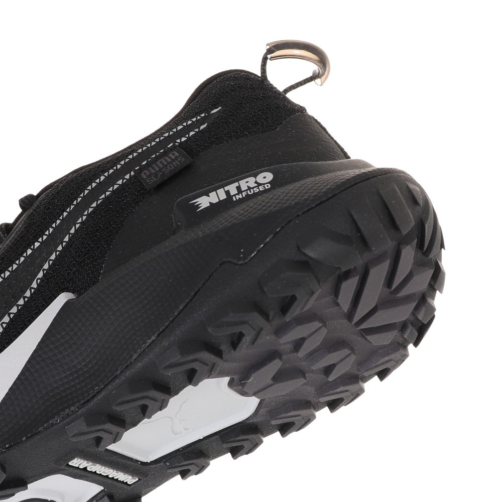 プーマ（PUMA）（メンズ）ランニングシューズ ファストトラック ニトロ 2 ブラック 30768401 スニーカー トレイルラン 軽量 オフロード トレーニング 耐久性