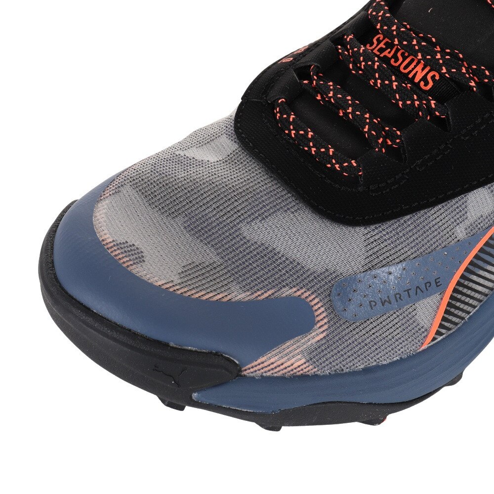 プーマ（PUMA）（メンズ）ランニングシューズ ヴォヤージ ニトロ 3 ブルーグレー 37774503 スニーカー トレイルラン オフロード トレーニング 軽量