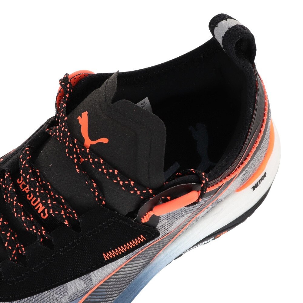 プーマ（PUMA）（メンズ）ランニングシューズ ヴォヤージ ニトロ 3 ブルーグレー 37774503 スニーカー トレイルラン オフロード トレーニング 軽量