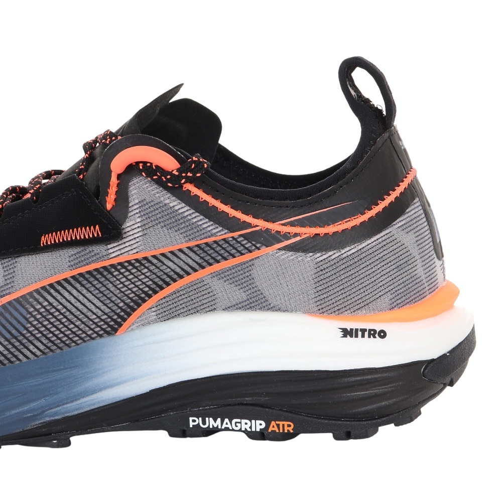 プーマ（PUMA）（メンズ）ランニングシューズ ヴォヤージ ニトロ 3 ブルーグレー 37774503 スニーカー トレイルラン オフロード トレーニング 軽量