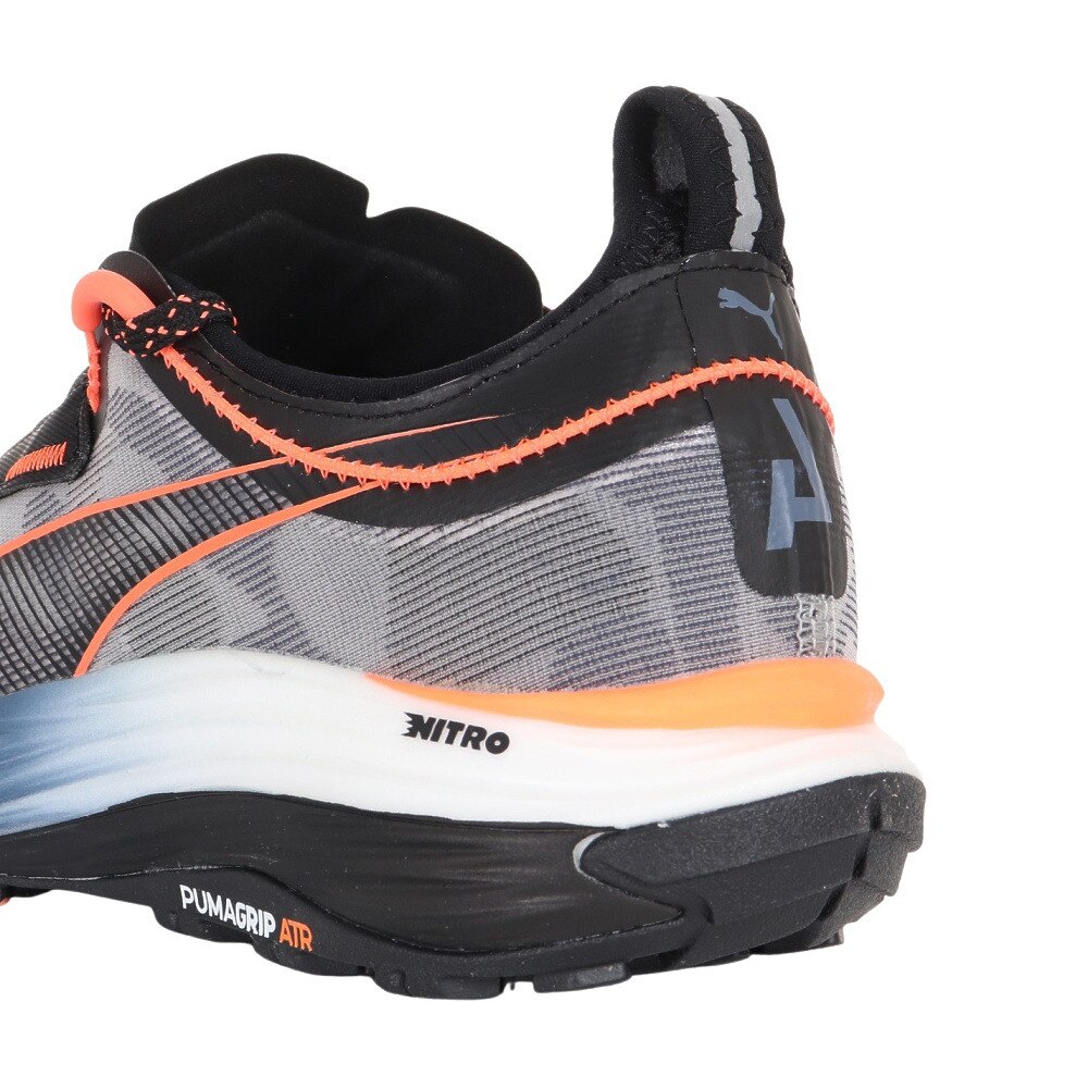 プーマ（PUMA）（メンズ）ランニングシューズ ヴォヤージ ニトロ 3 ブルーグレー 37774503 スニーカー トレイルラン オフロード トレーニング 軽量