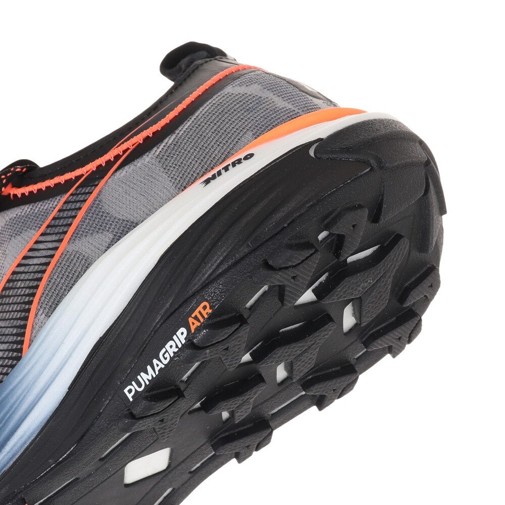 プーマ（PUMA）（メンズ）ランニングシューズ ヴォヤージ ニトロ 3 ブルーグレー 37774503 スニーカー トレイルラン オフロード トレーニング 軽量