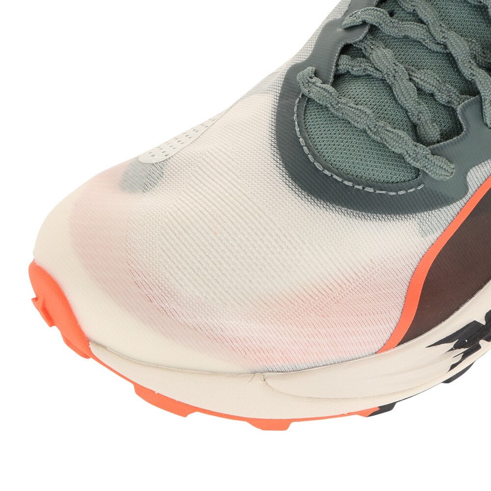 プーマ（PUMA）（メンズ）ランニングシューズ ファストトラック エイペックス ニトロ グリーン 37855005 スニーカー トレイルラン 軽量 クッション性 反発性