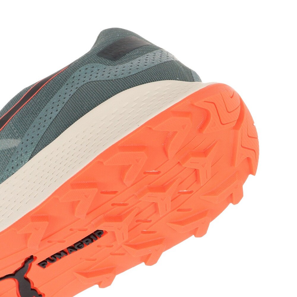 プーマ（PUMA）（メンズ）ランニングシューズ ファストトラック エイペックス ニトロ グリーン 37855005 スニーカー トレイルラン 軽量 クッション性 反発性