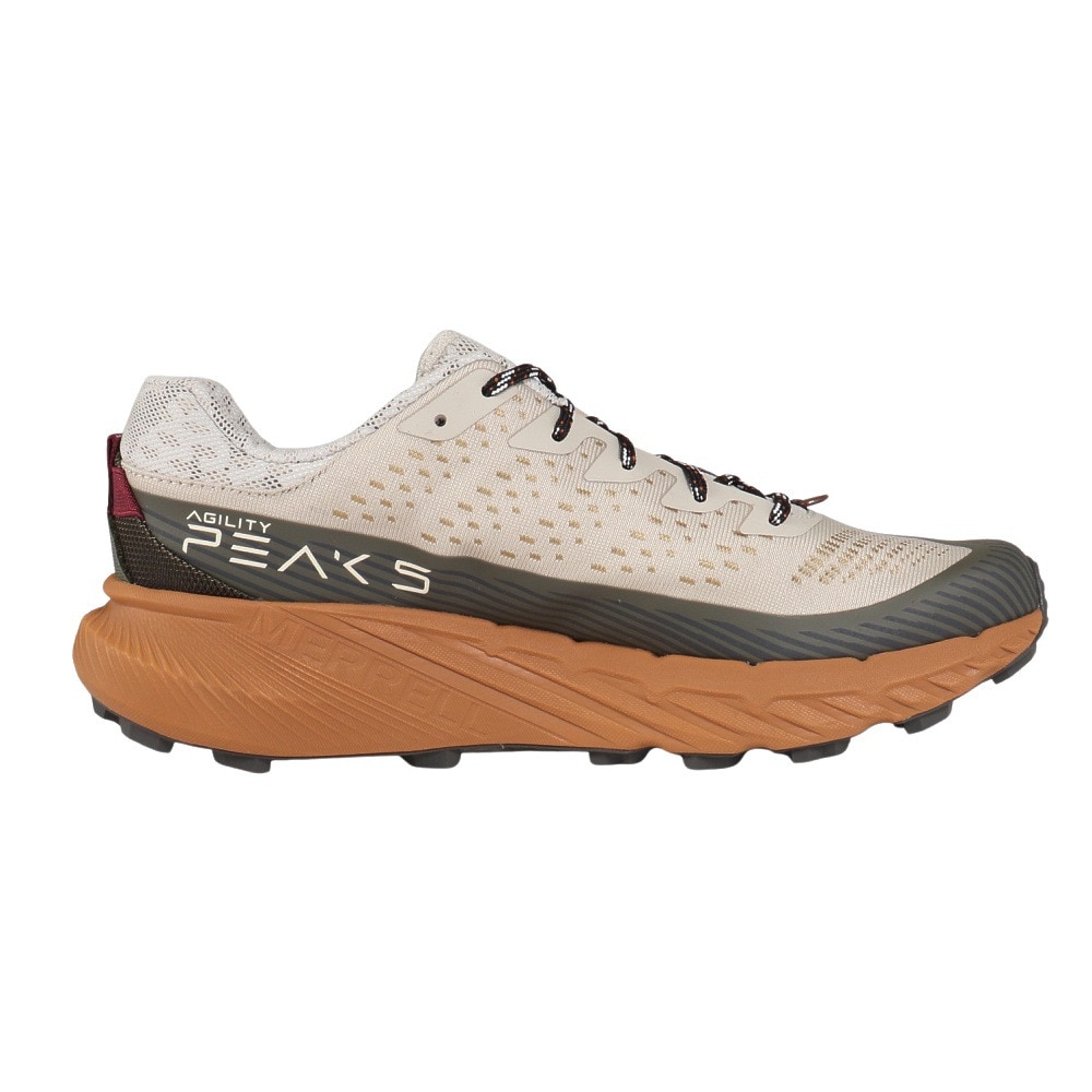 メレル（MERRELL）（メンズ）ランニングシューズ トレランシューズ アジリティー ピーク 5 J067767 OYSTER