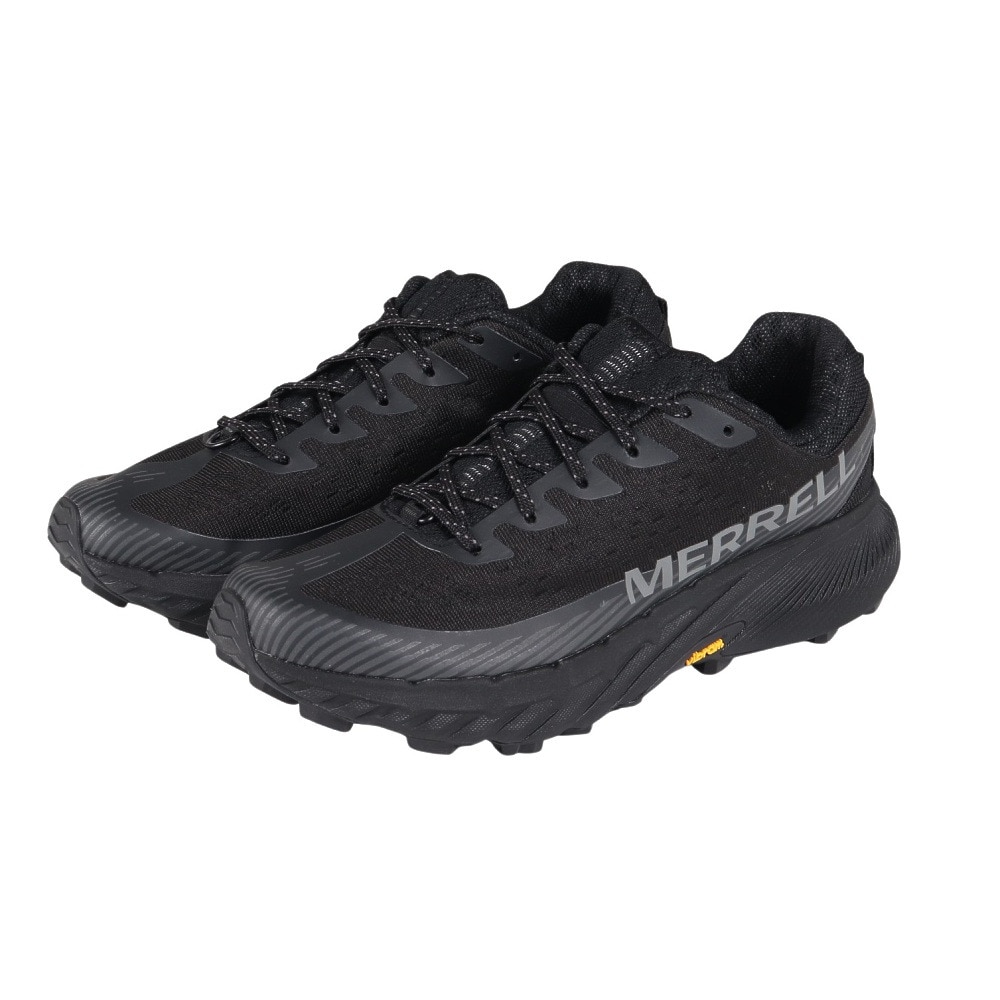 メレル（MERRELL）（メンズ）ランニングシューズ トレランシューズ アジリティー ピーク 5 J068045 BLKBLK