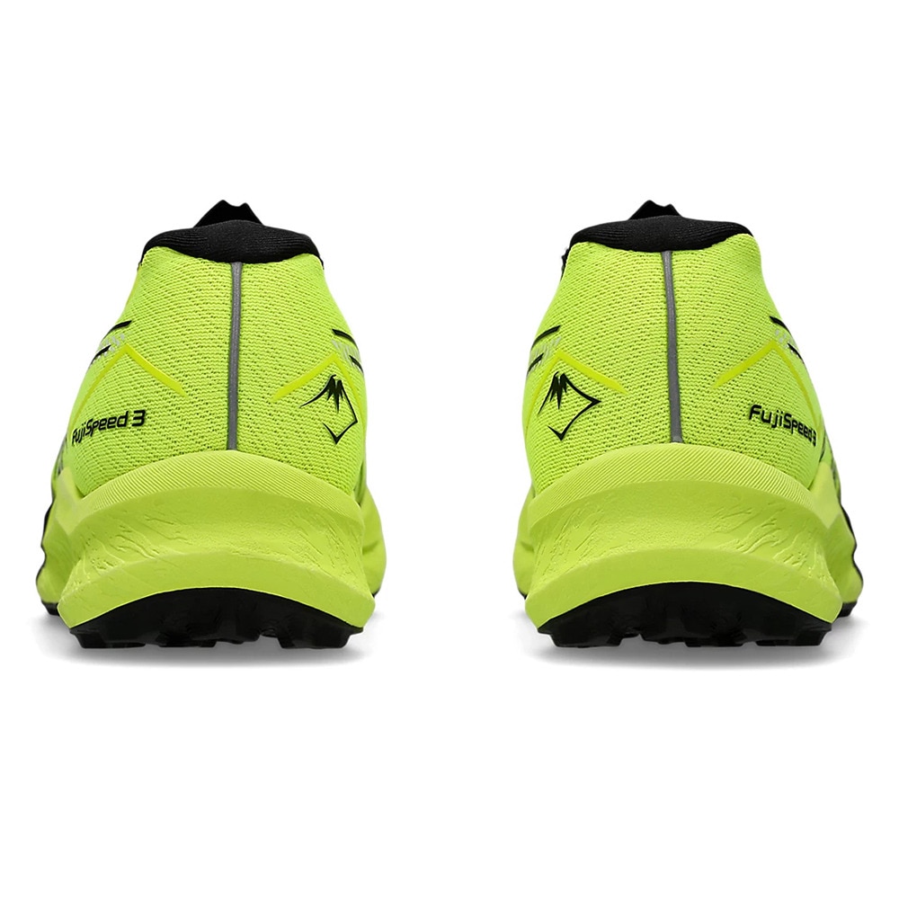 アシックス（ASICS）（メンズ）ランニングシューズ フジスピード3 イエローブラック 1011B888.751 スニーカー トレイルラン 軽量 安定性 マラソン