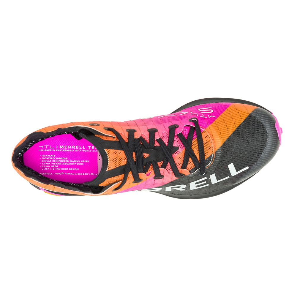 メレル（MERRELL）（メンズ）ランニングシューズ トレランシューズ MTL SF2 MATRYX J068179 BLACK/MALTI