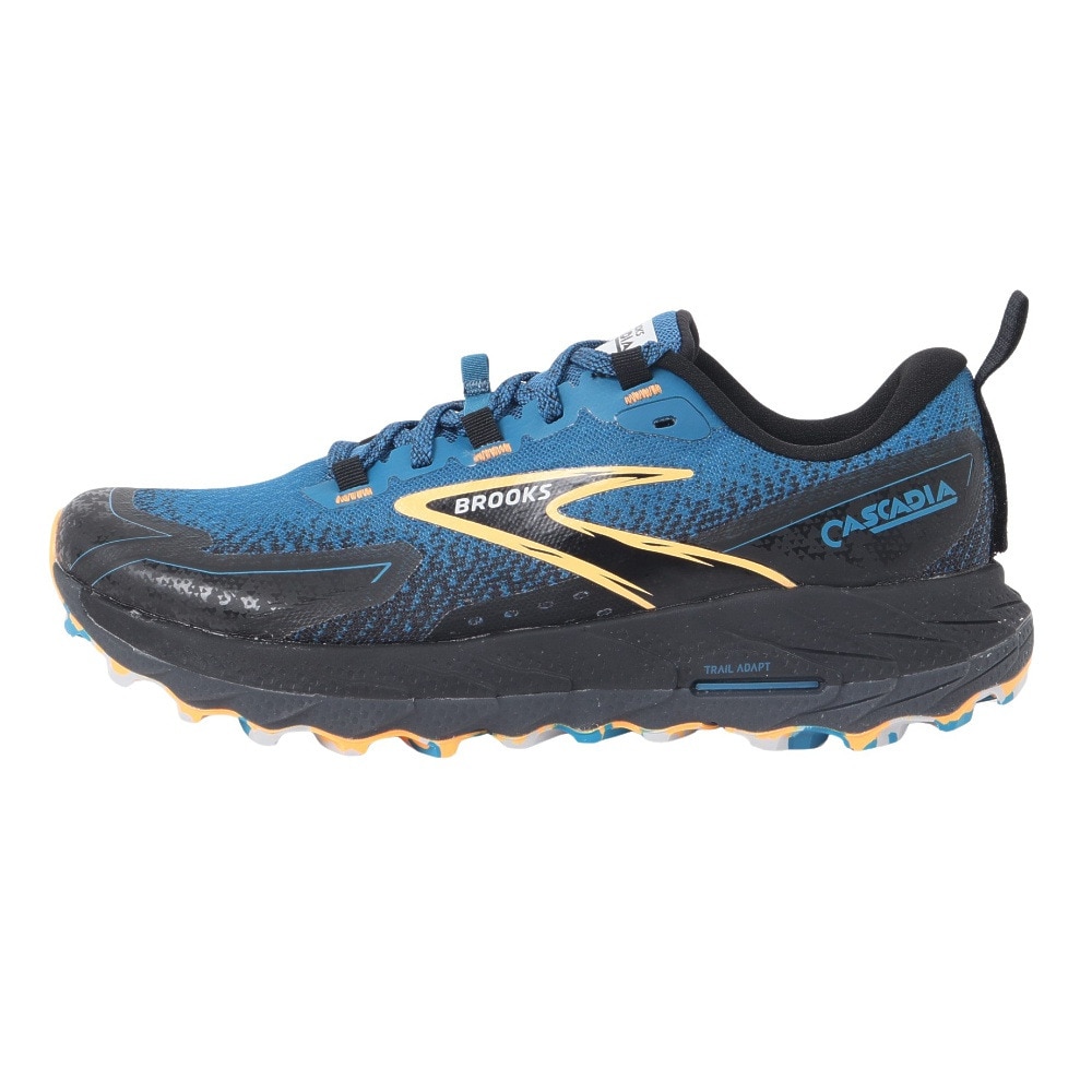 ブルックス（BROOKS）（メンズ）ランニングシューズ トレランシューズ カスケディア18 BMM4263 BLU