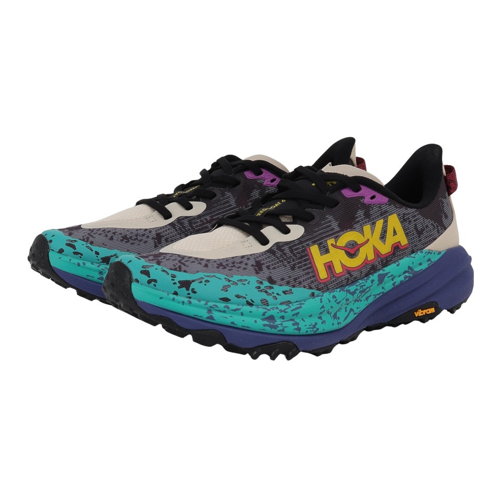 ホカ（HOKA）（メンズ）ランニングシューズ トレランシューズ スピードゴート 6 1147791-OMN