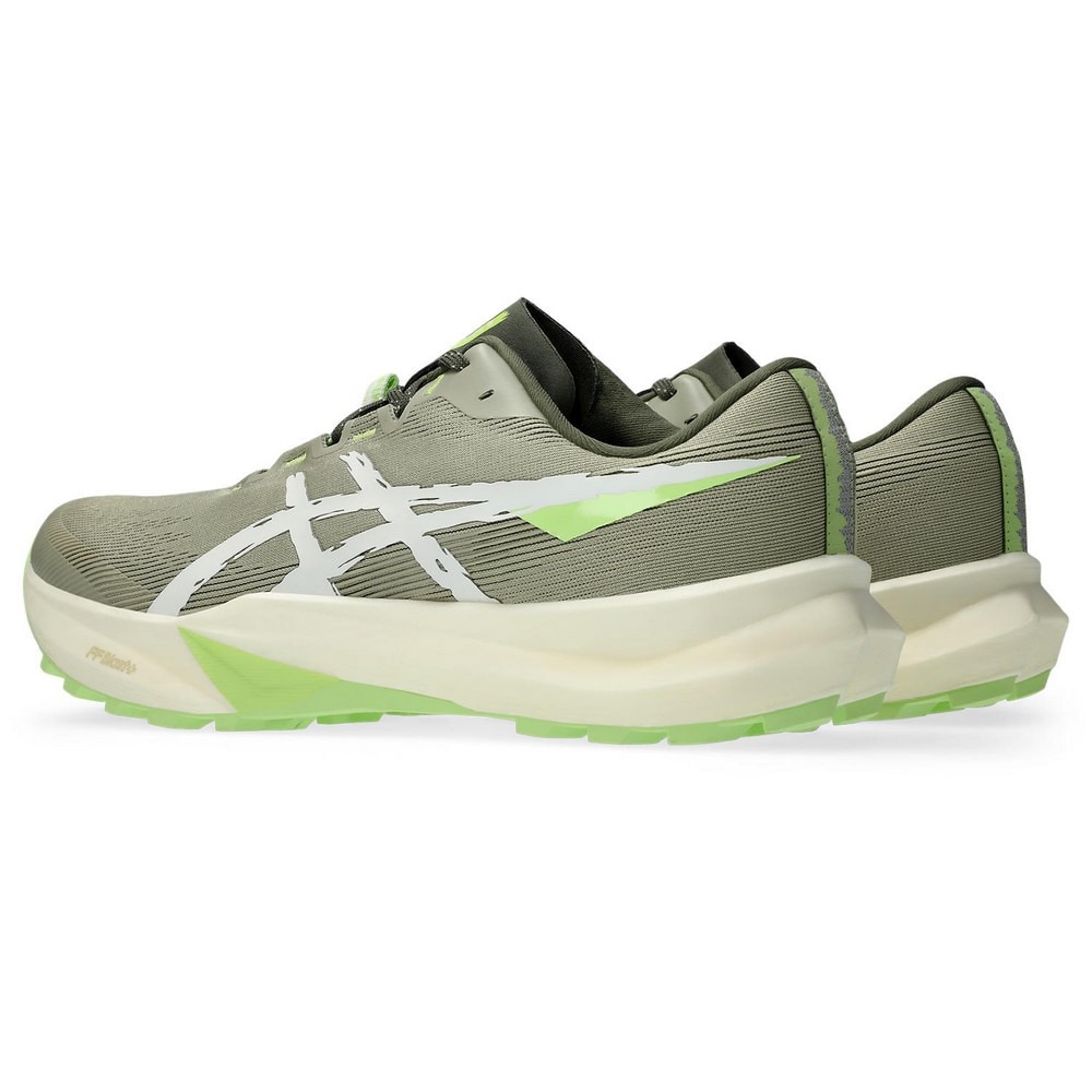 アシックス（ASICS）（メンズ）ランニングシューズ トレランシューズ フジライト 6 グリーン 1011C086.300