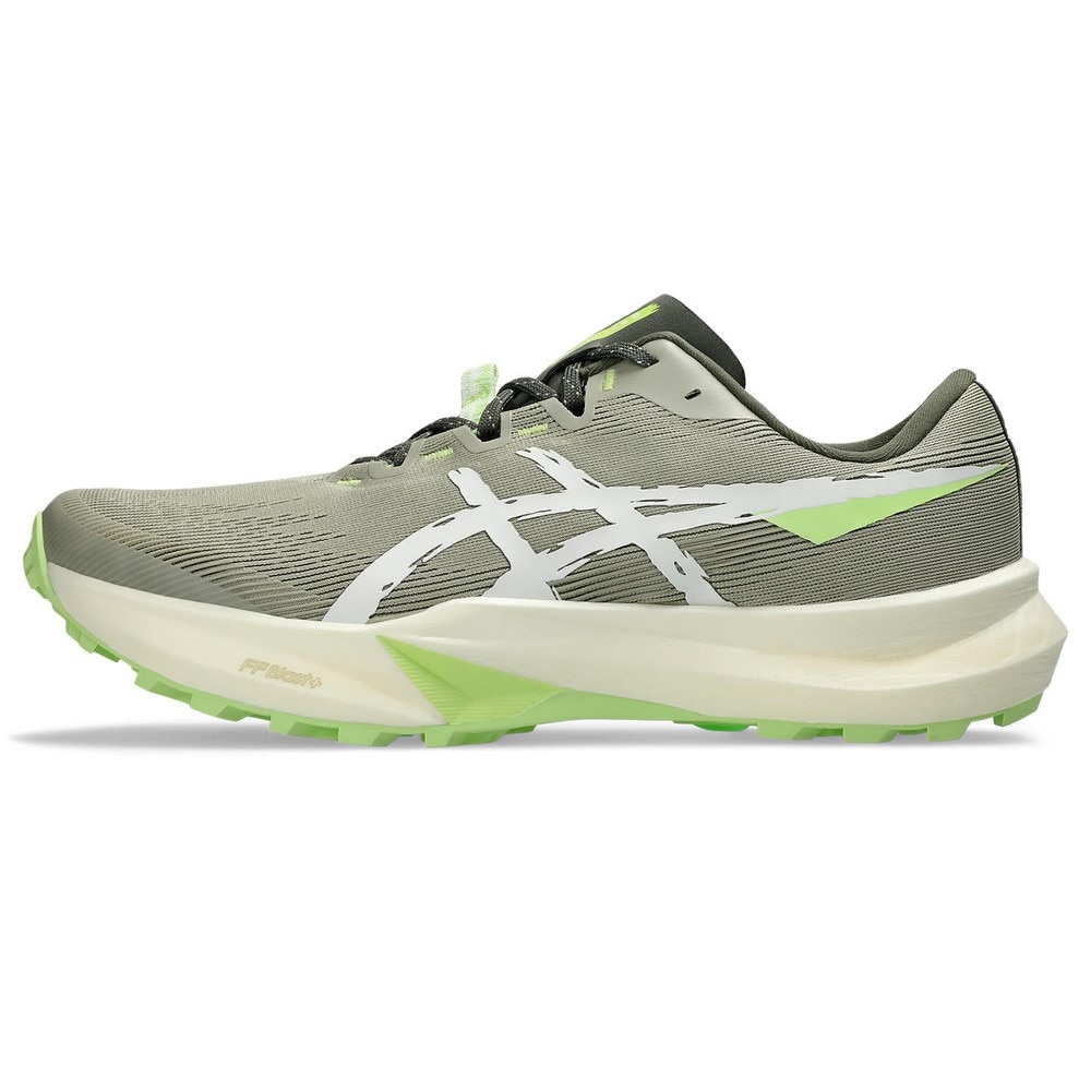 アシックス（ASICS）（メンズ）ランニングシューズ トレランシューズ フジライト 6 グリーン 1011C086.300