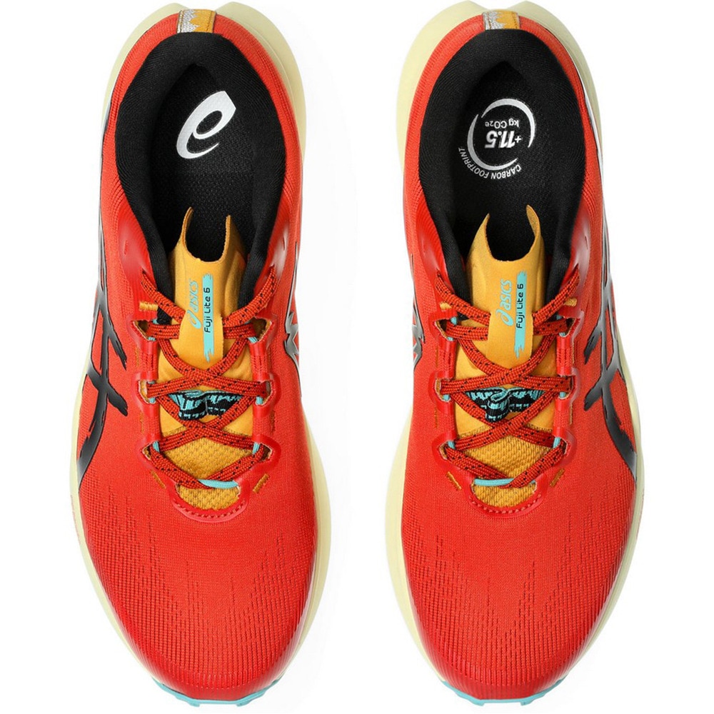 アシックス（ASICS）（メンズ）ランニングシューズ トレランシューズ フジライト 6 レッド 1011C086.600
