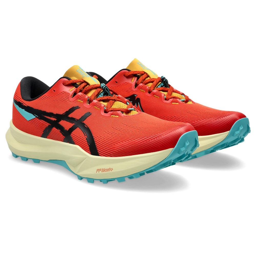 アシックス（ASICS）（メンズ）ランニングシューズ トレランシューズ フジライト 6 レッド 1011C086.600