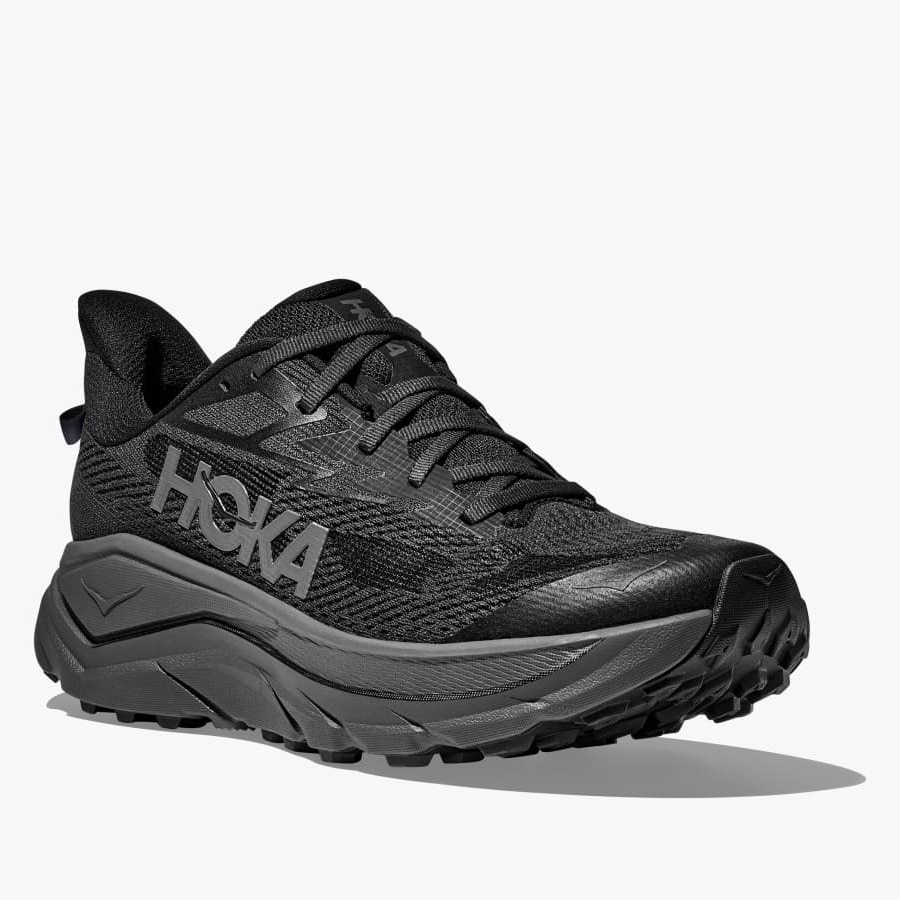 ホカ（HOKA）（メンズ）ランニングシューズ トレランシューズ チャレンジャー 8 ブラック グレー 1168716-BCKT スニーカー 