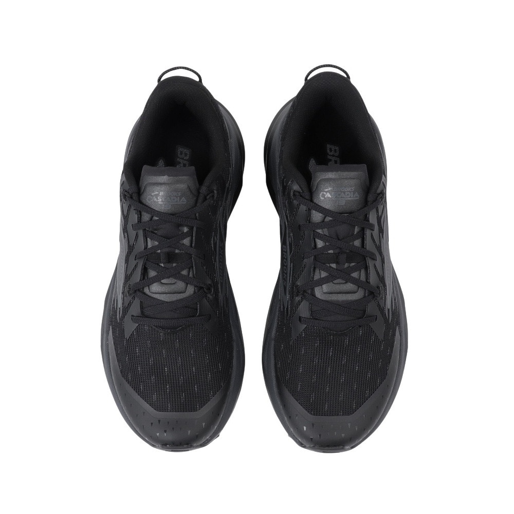 ブルックス（BROOKS）（メンズ）ランニングシューズ トレランシューズ カスケディア19 ブラック BMM4573 BLK スニーカー