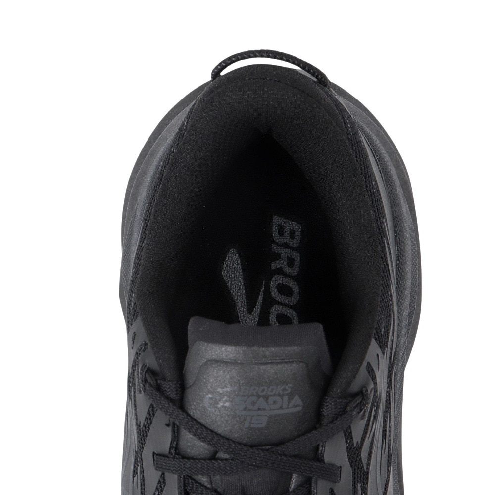 ブルックス（BROOKS）（メンズ）ランニングシューズ トレランシューズ カスケディア19 ブラック BMM4573 BLK スニーカー