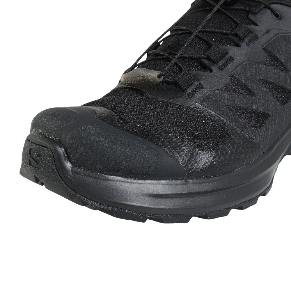 サロモン（SALOMON）（メンズ）トレッキングシューズ エックス アドベンチャー ブラック L47321100  ローカット シューズ