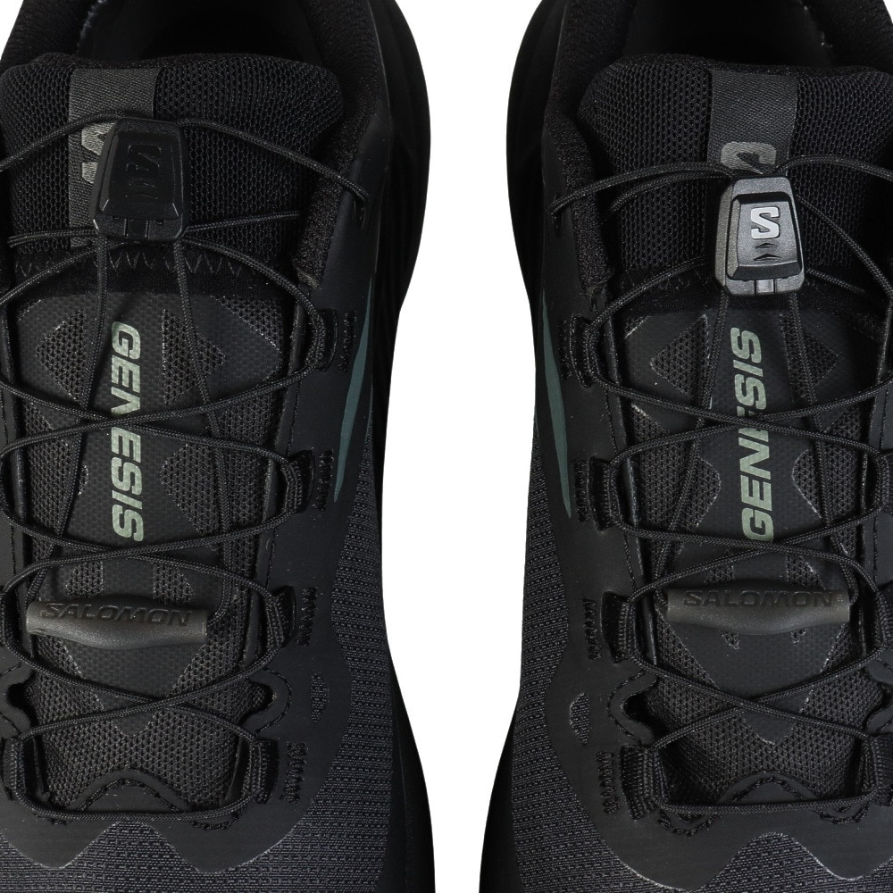 サロモン（SALOMON）（メンズ）ランニングシューズ トレランシューズ ジェネシス ゴアテックス ブラック L47518700 スニーカー シューズ