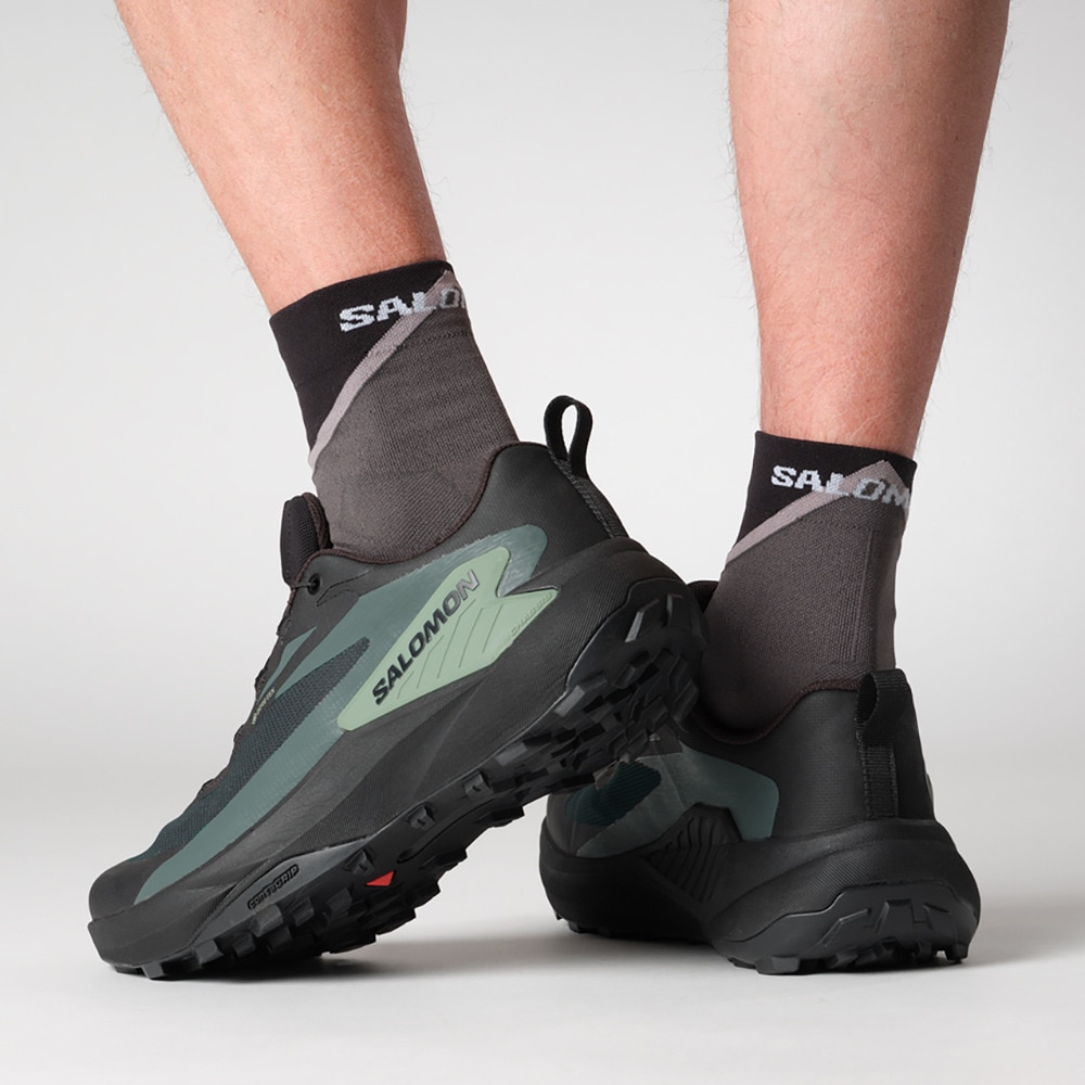 サロモン（SALOMON）（メンズ）ランニングシューズ トレランシューズ ジェネシス ゴアテックス ブラック L47518700 スニーカー シューズ