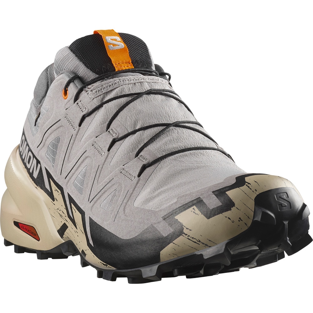 サロモン（SALOMON）（メンズ）ランニングシューズ トレランシューズ スピード クロス 6 ゴアテックス グレー L47853400 スニーカー シューズ