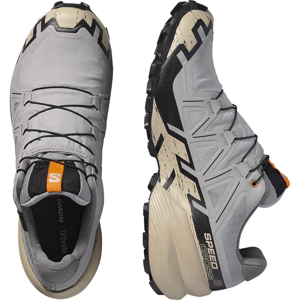 サロモン（SALOMON）（メンズ）ランニングシューズ トレランシューズ スピード クロス 6 ゴアテックス グレー L47853400 スニーカー シューズ