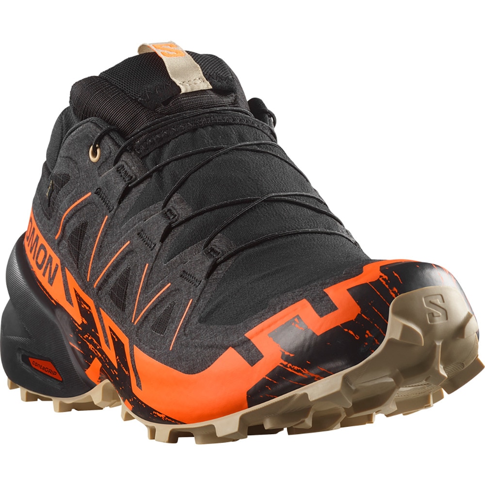 サロモン（SALOMON）（メンズ）ランニングシューズ トレランシューズ スピード クロス 6 ゴアテックス ブラック L47879500 スニーカー シューズ