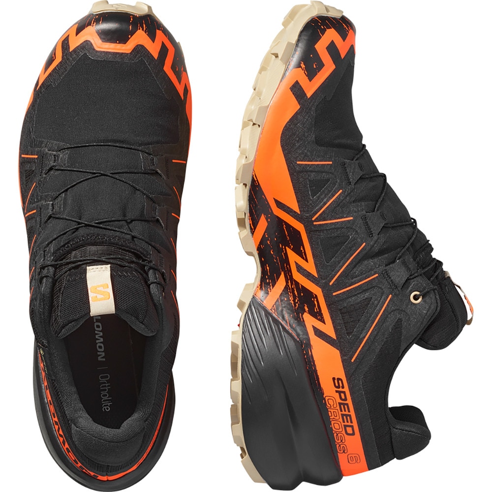 サロモン（SALOMON）（メンズ）ランニングシューズ トレランシューズ スピード クロス 6 ゴアテックス ブラック L47879500 スニーカー シューズ