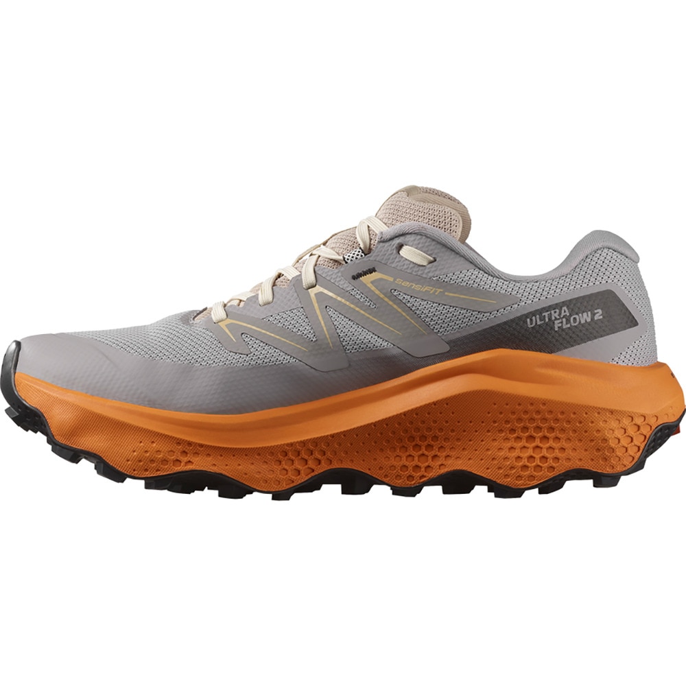 サロモン（SALOMON）（メンズ）ランニングシューズ トレランシューズ ウルトラ フロー 2 ゴアテックス グレー L47884200 スニーカー