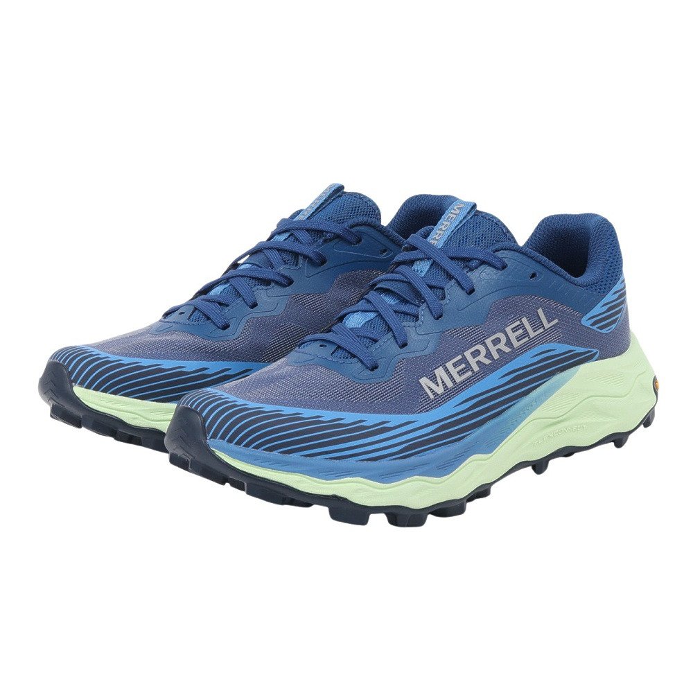 MERRELL �����j���O�V���[�Y �g�������V���[�Y �A�W���e�B�[ �s�[�N 6 �_�[�N�u���[ J00005008 DK BLUE �X�|�[�c �V���[�Y �Q�W�D�O �u���[ �V���[�Y
