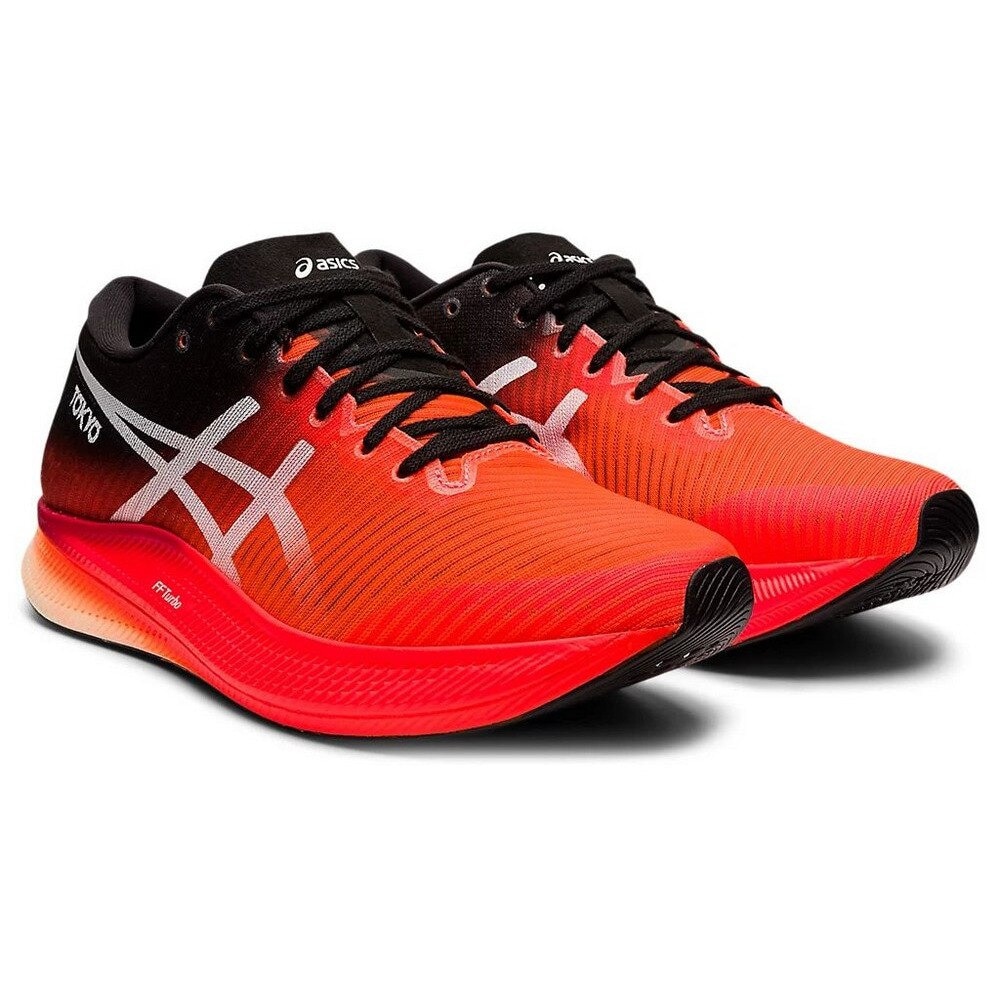 アシックス（ASICS）（レディース）ランニングシューズ メタスピード エッジ METASPEED EDGE レッド 1012B258.600  スニーカー ジョギング 駅伝 部活 マラソン