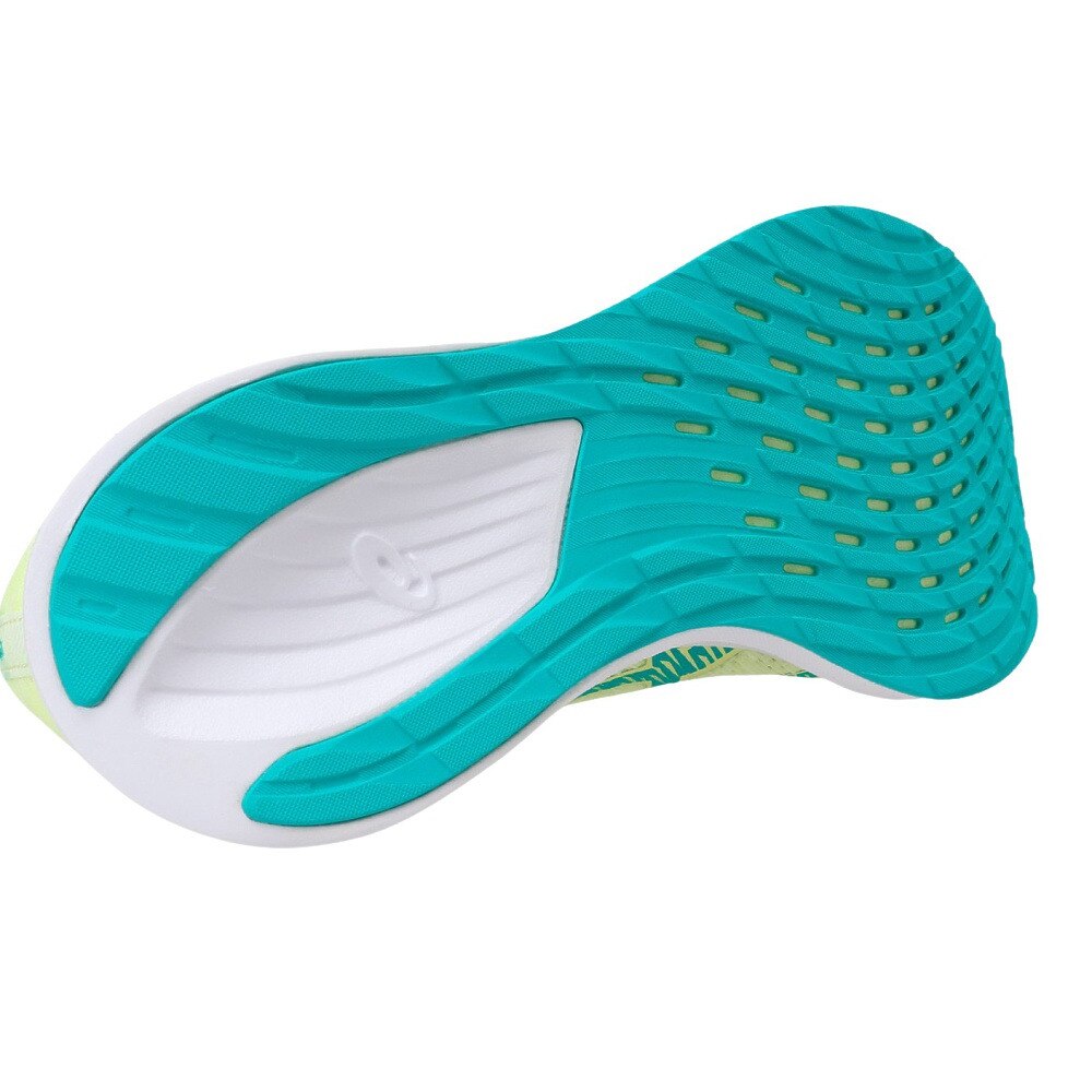アシックス（ASICS）（レディース）ランニングシューズ マジック スピード フレッシュ イエロー 1012A895.750 スニーカー 厚底 プレート 駅伝 部活 マラソン ★★★