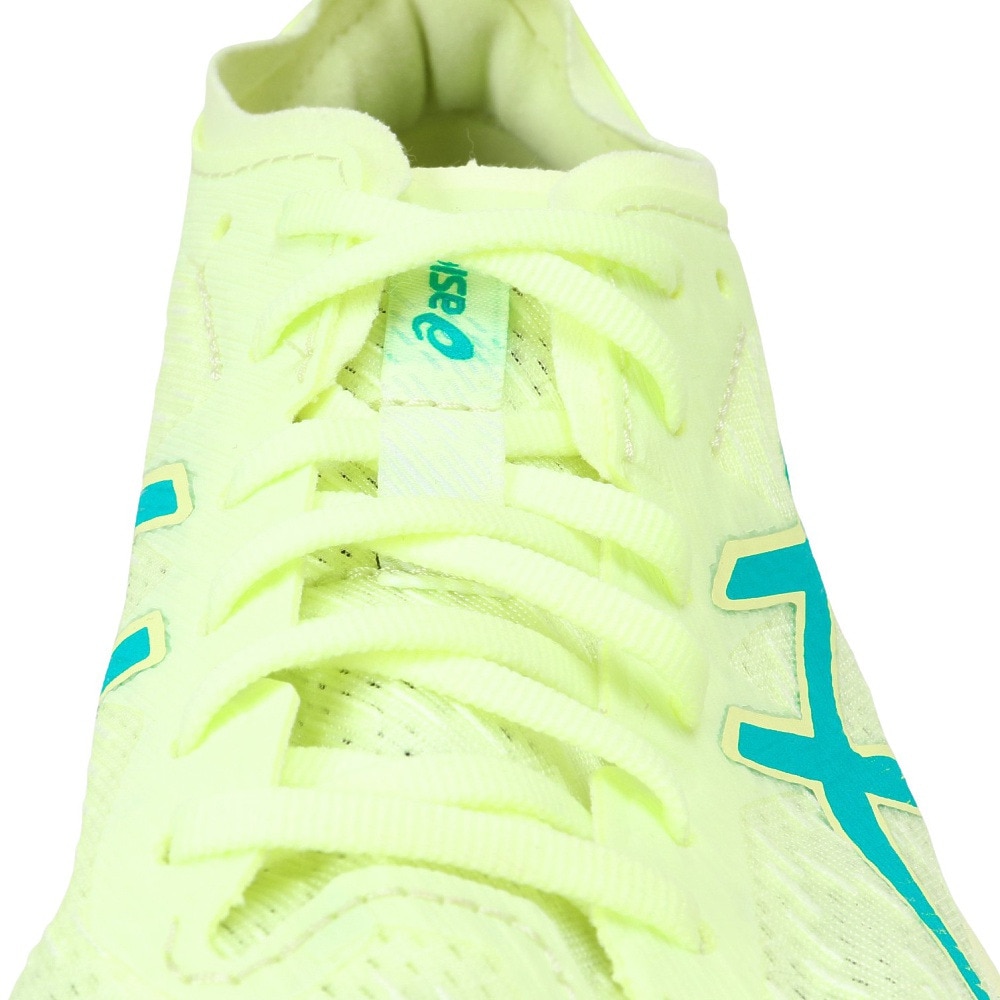 アシックス（ASICS）（レディース）ランニングシューズ マジック スピード フレッシュ イエロー 1012A895.750 スニーカー 厚底 プレート 駅伝 部活 マラソン 