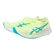 アシックス（ASICS）（レディース）ランニングシューズ マジック スピード フレッシュ イエロー 1012A895.750 スニーカー 厚底 プレート 駅伝 部活 マラソン 