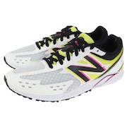 ニューバランス（new balance）（レディース）ランニングシューズ ハンゾー R B4 ホワイト WHANZRB4 スニーカー トレーニング ジョギング 耐久性 部活