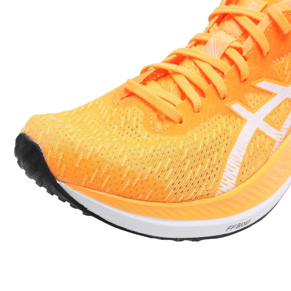 アシックス（ASICS）（レディース）ランニングシューズ マジック スピード オレンジ 1012A895.800 スニーカー 厚底 プレート ジョギング 駅伝 部活 マラソン 