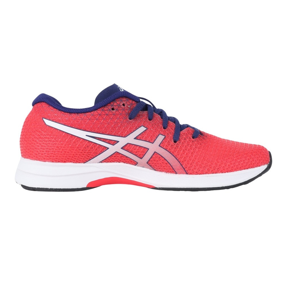 アシックス（ASICS）（レディース）ランニングシューズ レディース 赤 1012B192.601 ライトレーサー 4 LYTERACER 4 レッドホワイト スニーカー 