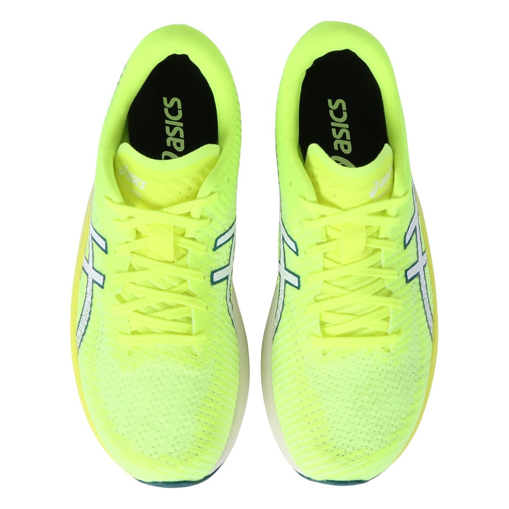 アシックス（ASICS）（レディース）ランニングシューズ マジックスピード 2 MAGIC SPEED 2 イエロー 1012B274.750 スニーカー 厚底 プレート 駅伝 マラソン 