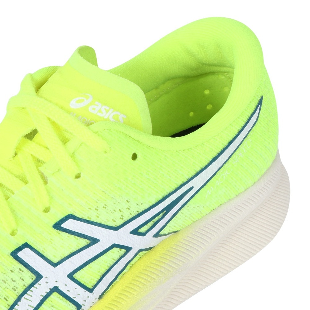 アシックス（ASICS）（レディース）ランニングシューズ マジックスピード 2 MAGIC SPEED 2 イエロー 1012B274.750 スニーカー 厚底 プレート 駅伝 マラソン 