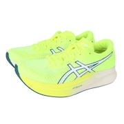 アシックス（ASICS）（レディース）ランニングシューズ マジックスピード 2 MAGIC SPEED 2 イエロー 1012B274.750 スニーカー 厚底 プレート 駅伝 マラソン 