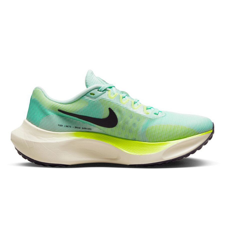 ナイキ（NIKE）（レディース）ランニングシューズ ズーム フライ 5 グリーン DM8974-300