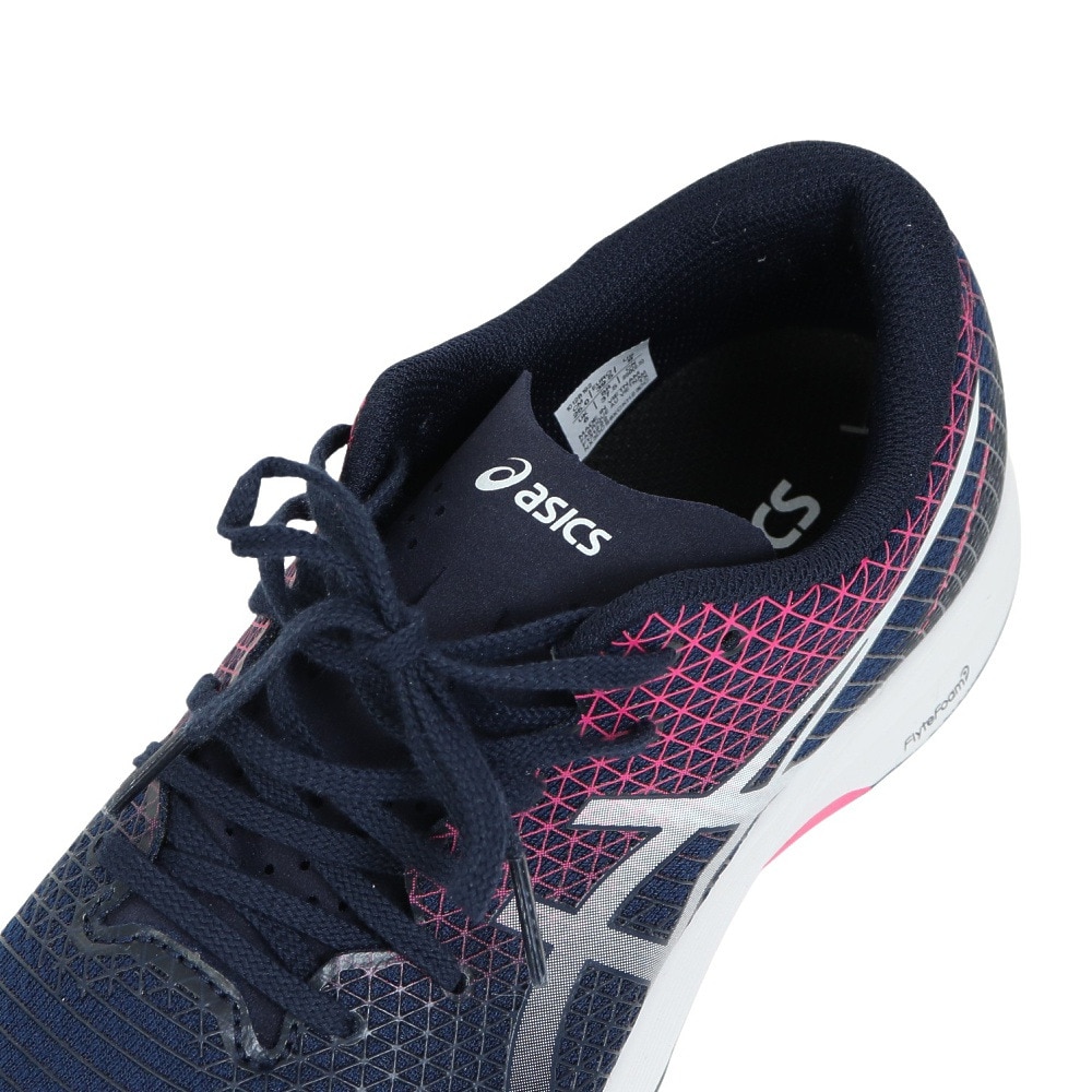 アシックス（ASICS）（レディース）ランニングシューズ ライトレーサー 4 ネイビー 1012B192.401 スニーカー ジョギング トレーニング クッション