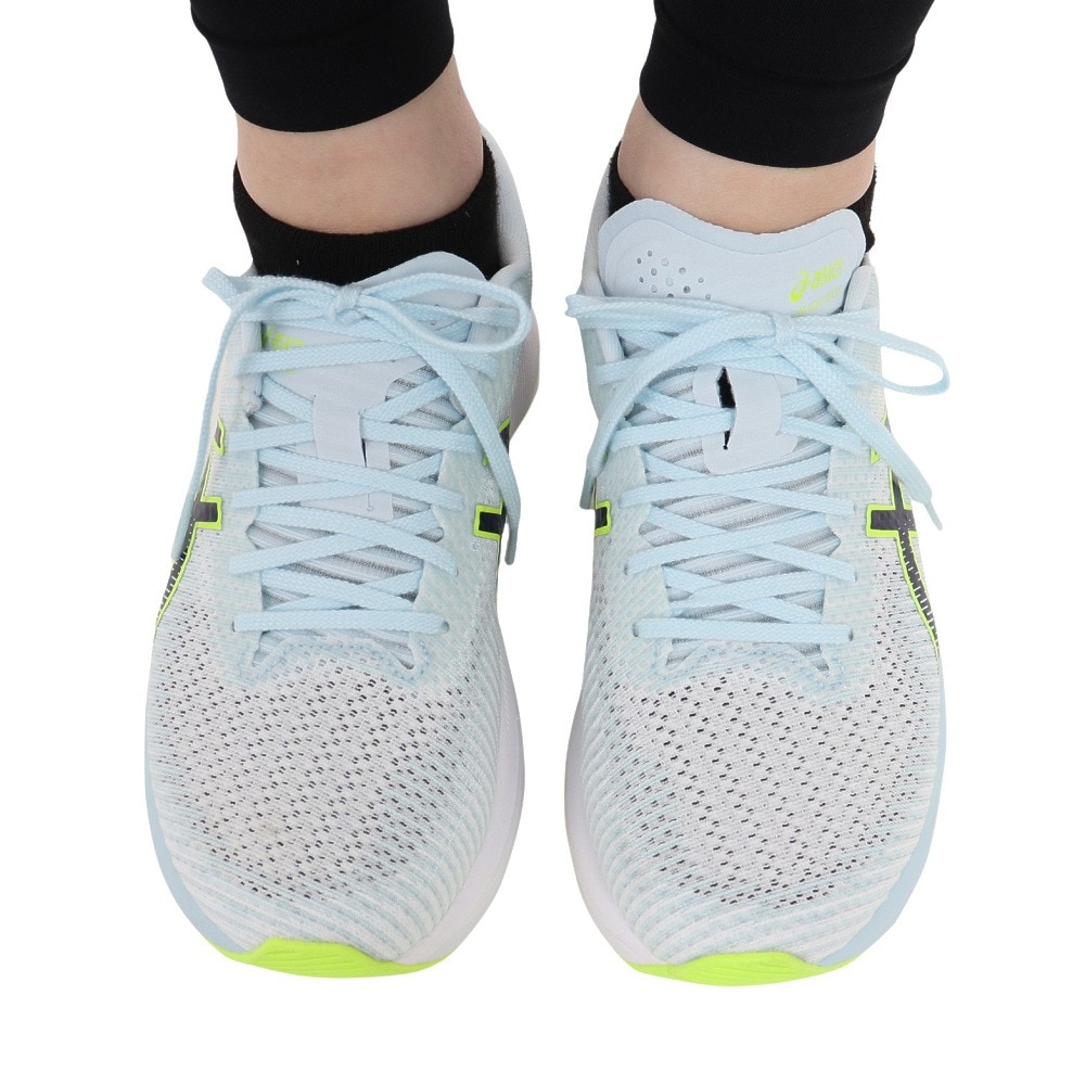 アシックス（ASICS）（レディース）ランニングシューズ マジック スピード 2 サックス 1012B274.402 スニーカートレーニング ジョギング 軽量