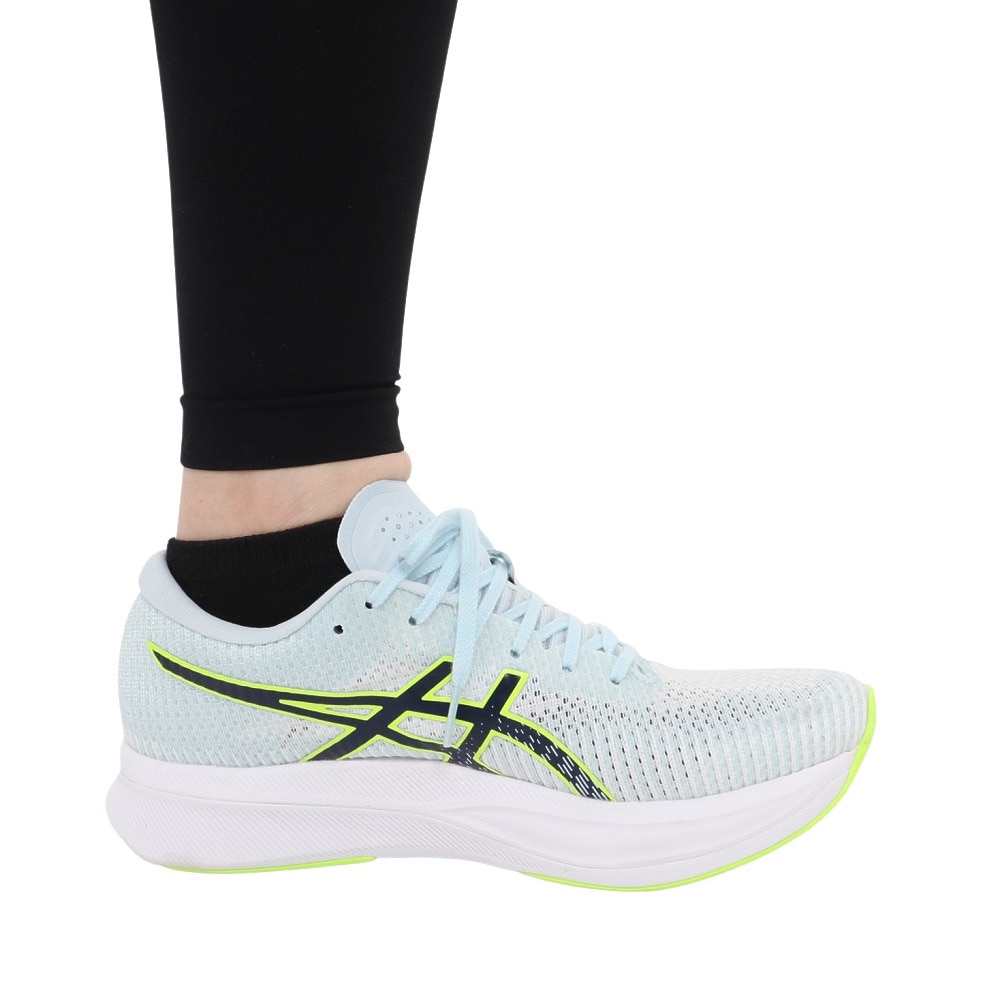 アシックス（ASICS）（レディース）ランニングシューズ マジック スピード 2 サックス 1012B274.402 スニーカートレーニング ジョギング 軽量